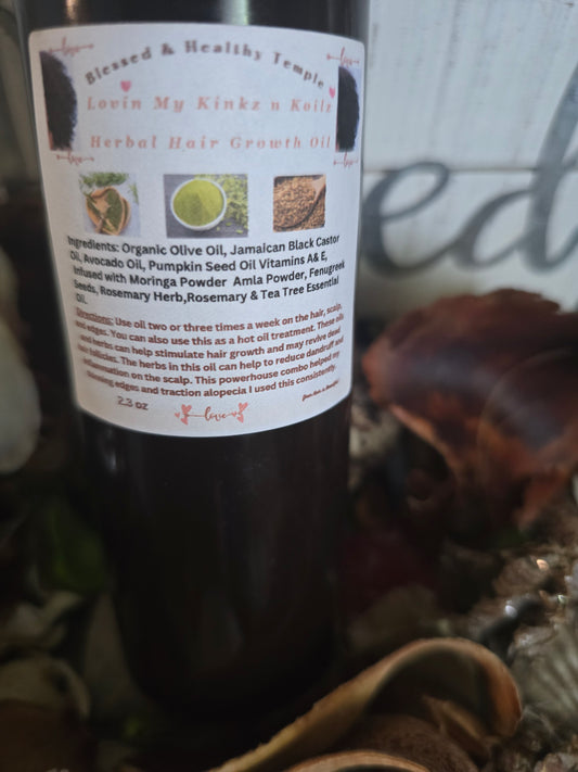 Herbal Hair Growth Oil 9.2oz