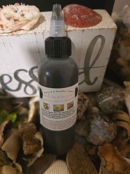 Herbal Hair Growth Oil 4.2-4.3 oz