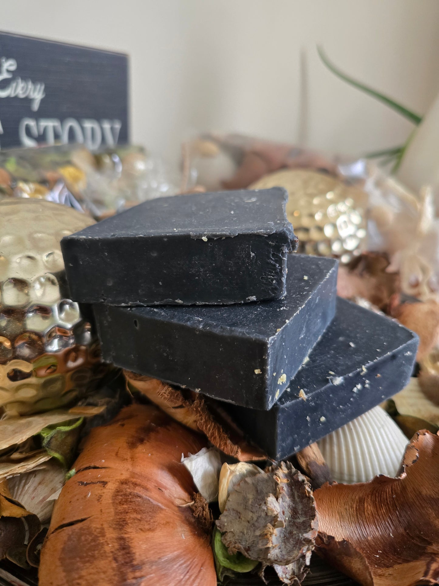 Activated Charcoal & Shea Butter Soap