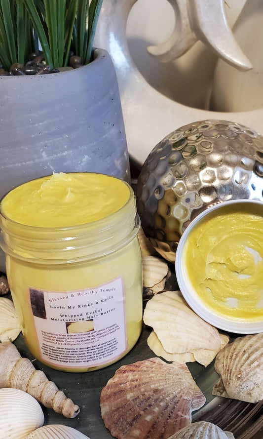 Whipped Herbal Hair Growth Butter