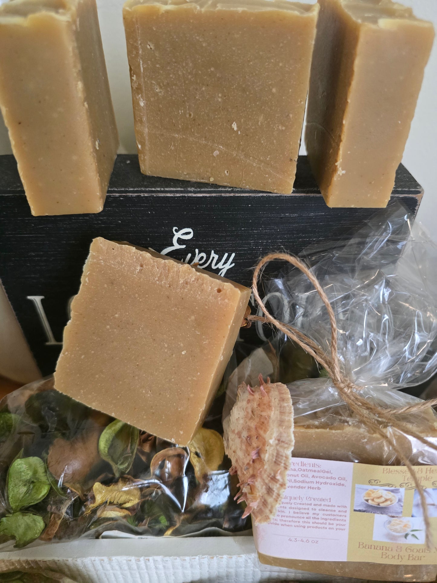 Banana & Goats Milk Soap Limited Edition