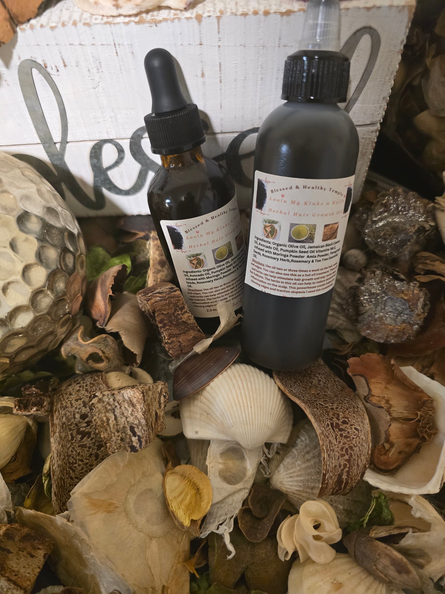 Herbal Hair Growth Oil 4.2-4.3 oz