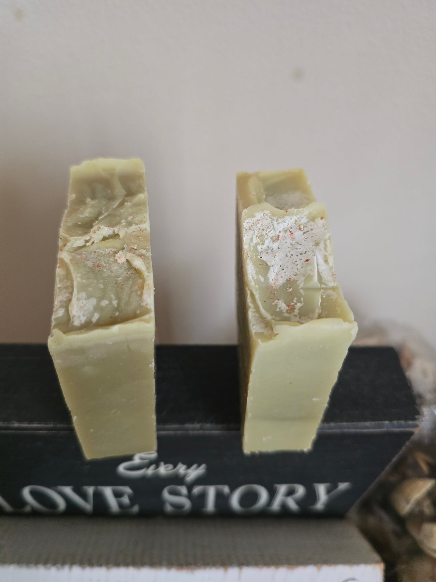 Green French Clay, Moringa Powder & Shea Butter Soap
