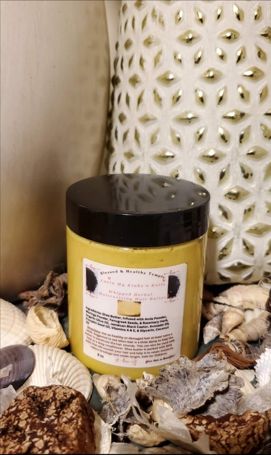 Whipped Herbal Hair Growth Butter